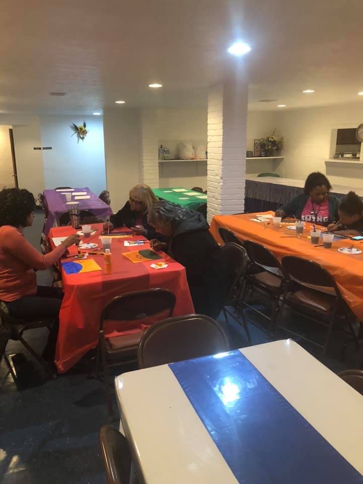 Creative youth activity and Sunday school gathering